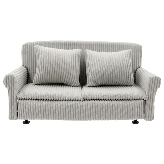 Miniature Gray Textured Couch by Make Market®